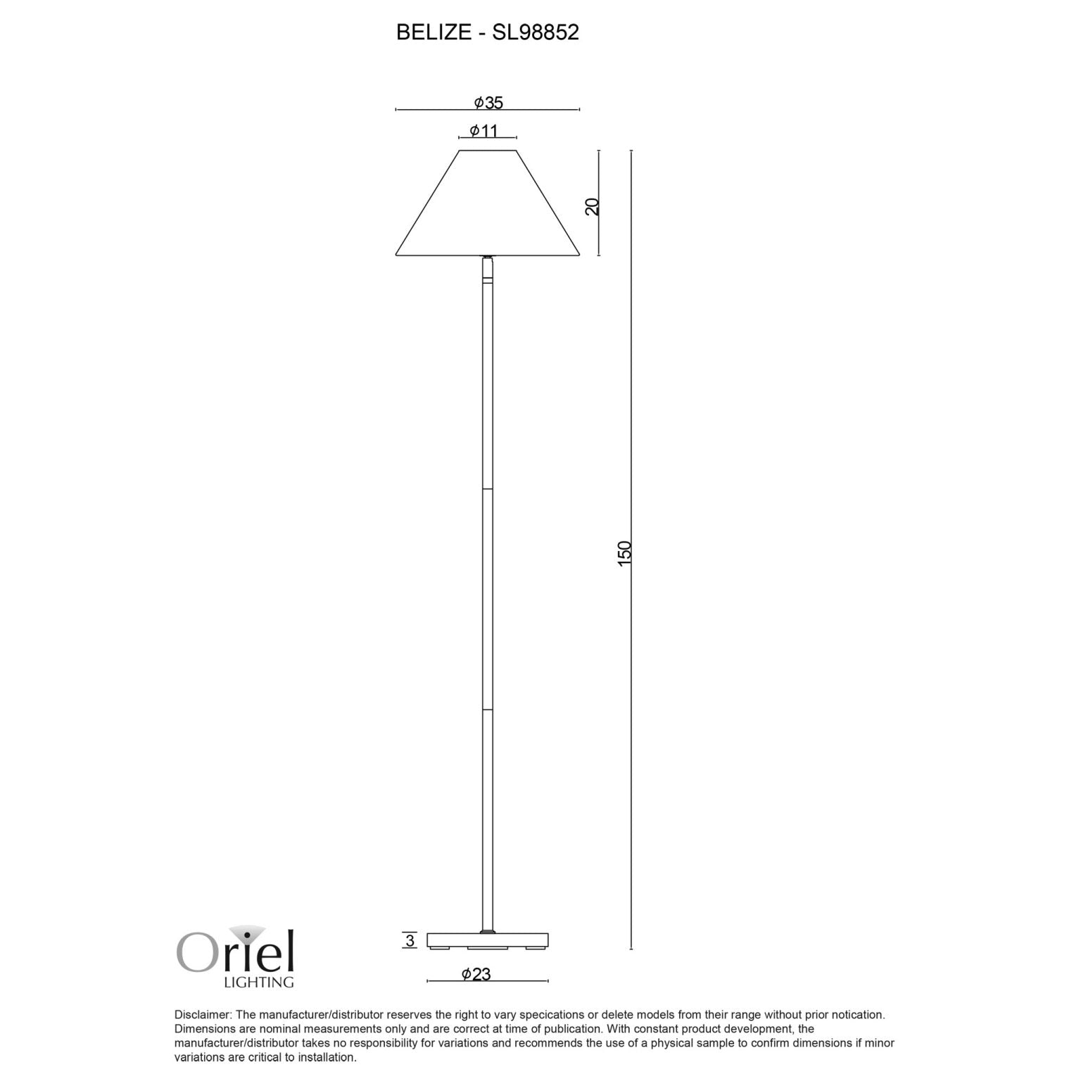 BELIZE FLOOR LAMP